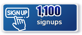 1,100 Sign Ups